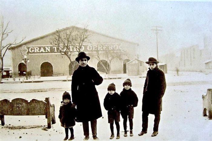 Nevada en Monterrey diciembre de 1925
