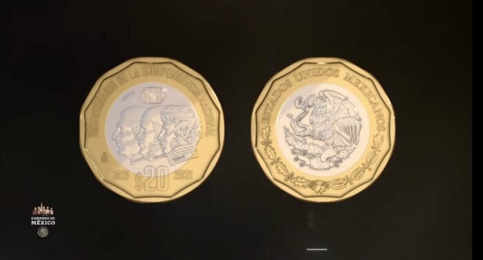 moneda de 20 pesos