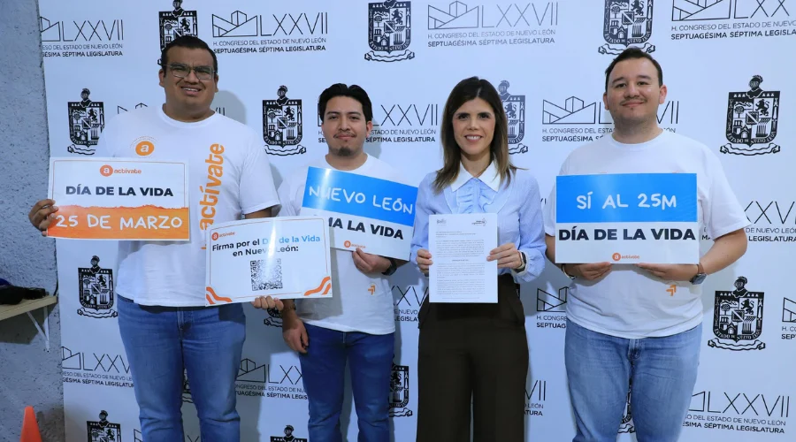 El 25 de marzo podría convertirse en el Día Estatal de la Vida en Nuevo León, promoviendo la paz y la reflexión.