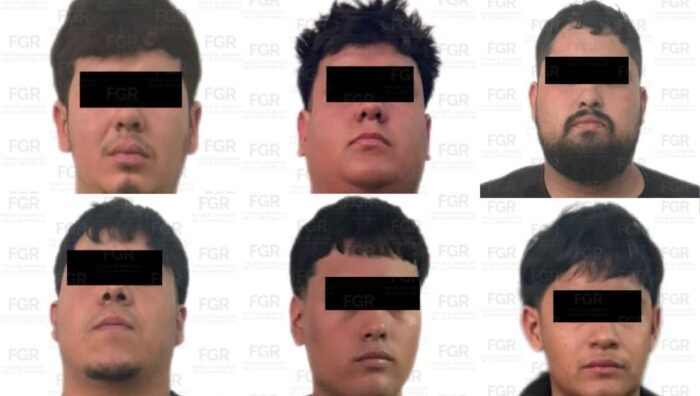 Seis hombres fueron vinculados por posesión de drogas y armas en Monterrey, tras un arresto en la colonia San Bernabé.