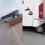 Un camión de ruta colisiona con dos vehículos en Monterrey, generando sorpresa y preocupación entre los transeúntes.