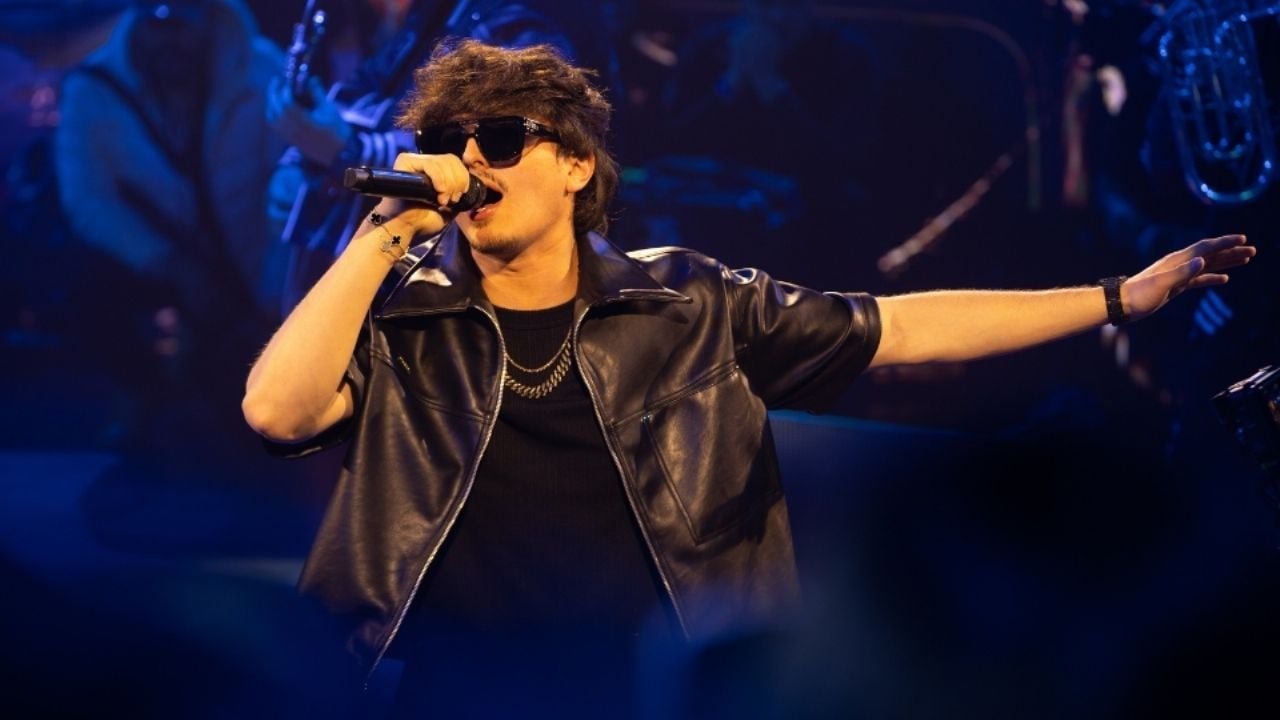 La presencia sorpresiva de Natanael Cano en el show de Gabito Ballesteros deslumbró a los asistentes en el Domo Care.