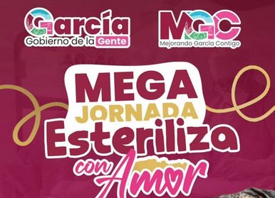 El 14 de febrero, García presenta un evento único llamado Esteriliza con Amor en honor al Día del Amor y la Amistad.