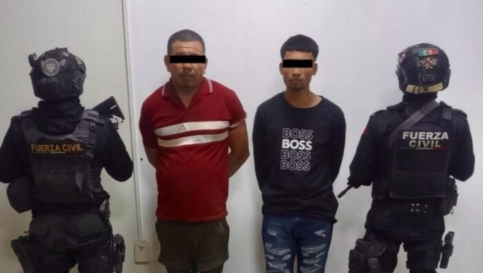 Dos hombres armados fueron capturados en Hualahuises, generando preocupación por la violencia en la región.