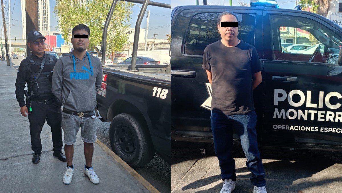 Cámaras de seguridad en Monterrey capturan a hombres en motocicletas robadas. Aquí los detalles de la detención.