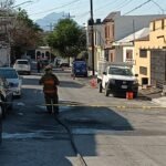 Una fuga de gas provoca el desalojo de 30 personas en Guadalupe, generando atención en la colonia Lomas de Tolteca.