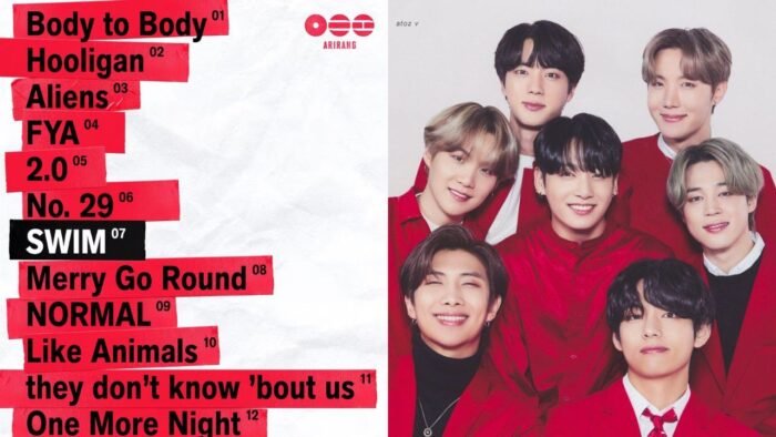 La banda BTS ha sorprendido a sus seguidores al anunciar el tracklist completo de su nuevo álbum ARIRANG con 14 temas.