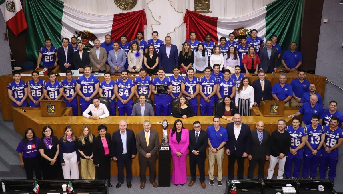 El reconocimiento a los Auténticos Tigres de la UANL reafirma el respaldo del Congreso a sus logros deportivos y culturales.