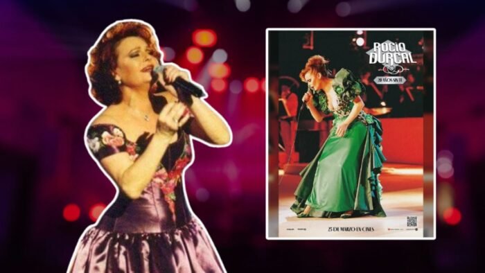 Revive la música de Rocío Dúrcal en la proyección de su último concierto remasterizado en cines de México.