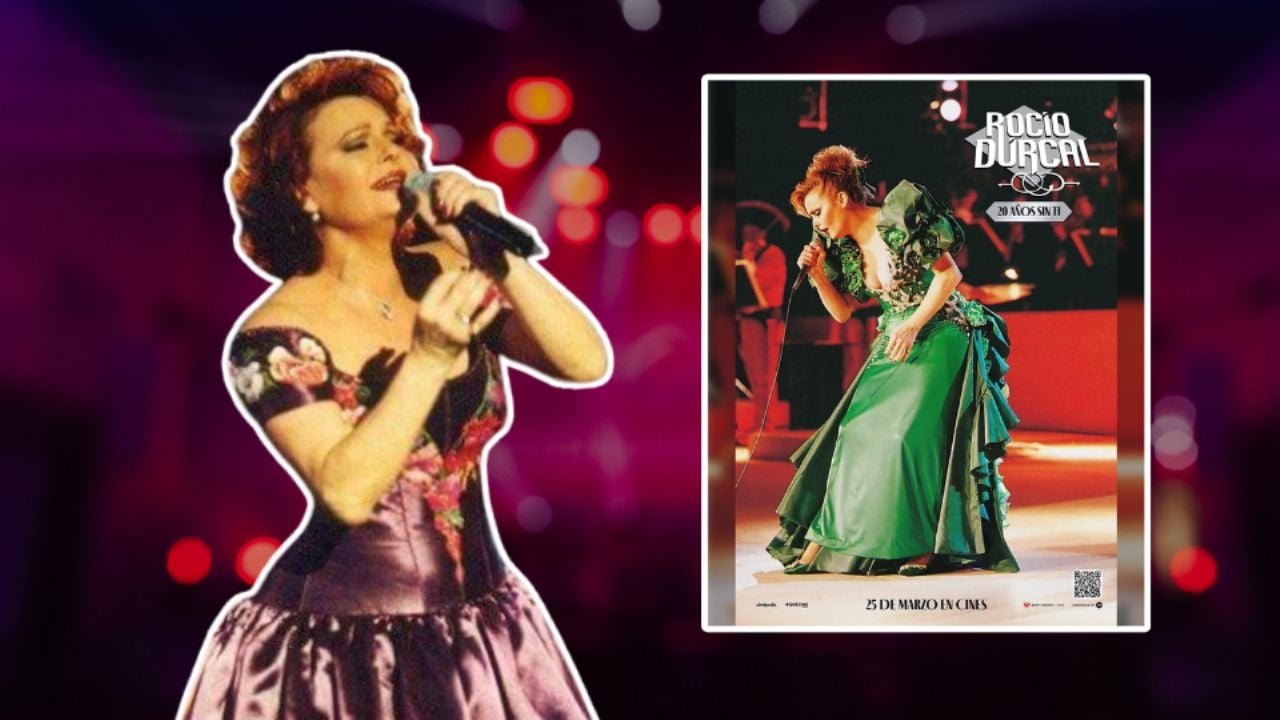 Revive la música de Rocío Dúrcal en la proyección de su último concierto remasterizado en cines de México.