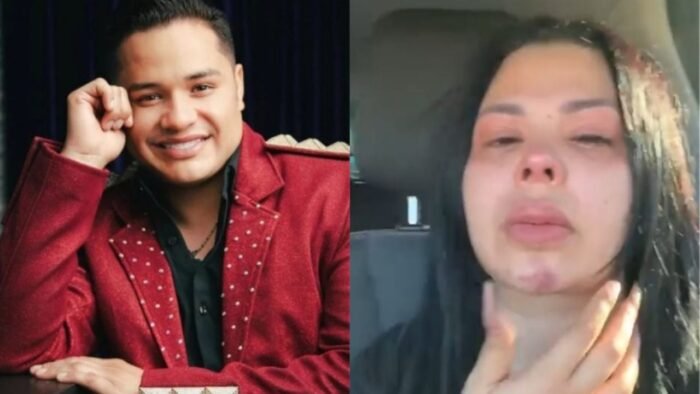 Fernanda Redondo, esposa del vocalista de Los Recoditos, denuncia violencia y anuncia acciones legales contra el cantante.