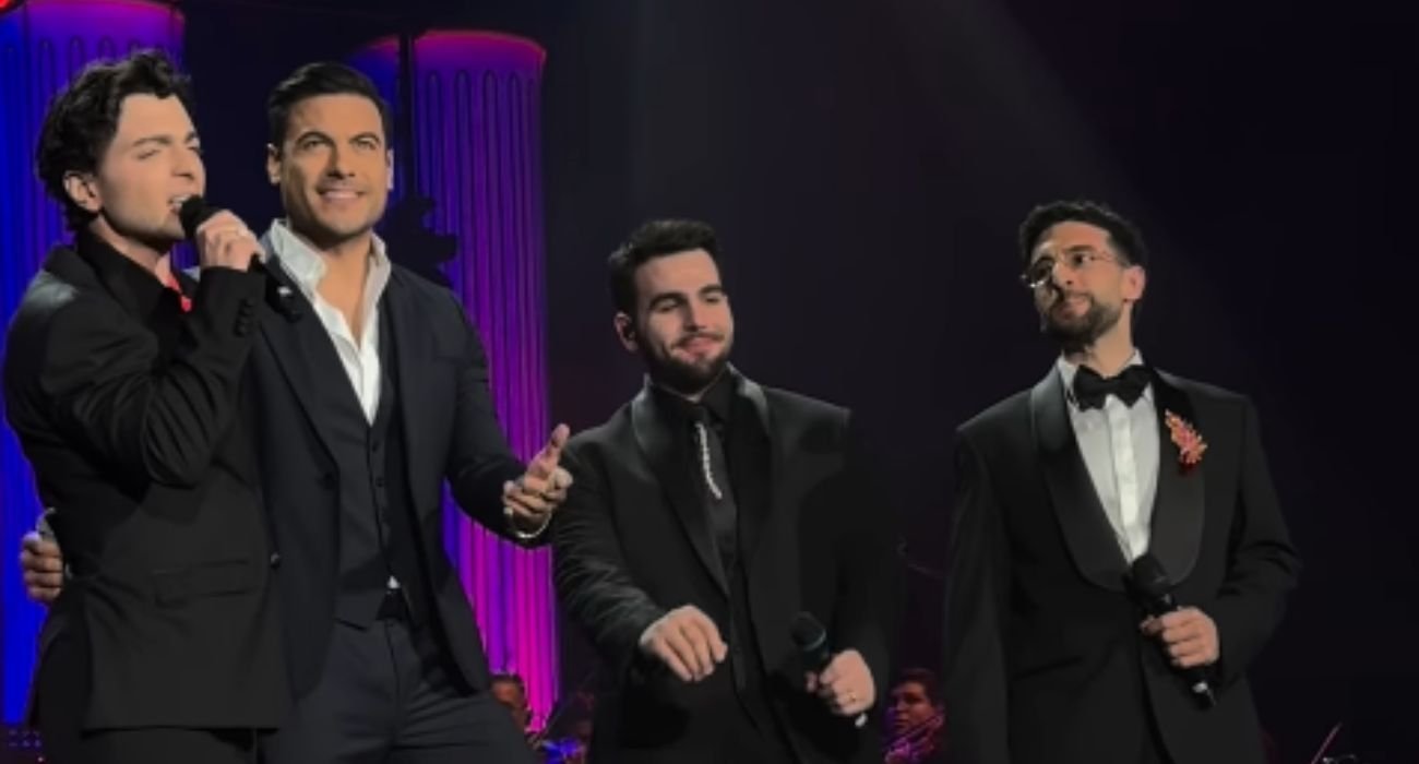 El talentoso trío Il Volo se une a Carlos Rivera en un emocionante estreno musical en la Ciudad de México.