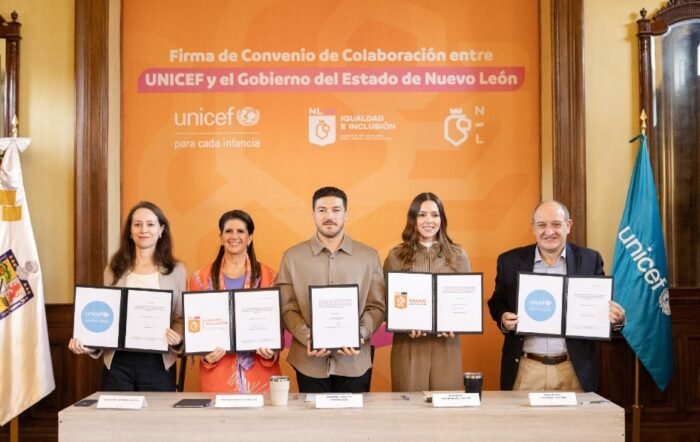 Un acuerdo entre el Gobierno de Nuevo León y Unicef promete una inversión significativa en la protección de los menores.