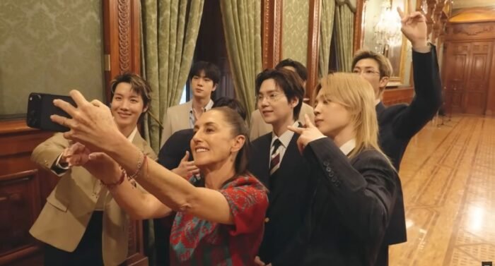 La banda BTS revela detalles de su encuentro con la presidenta Claudia Sheinbaum con fotos inéditas desde Palacio Nacional.