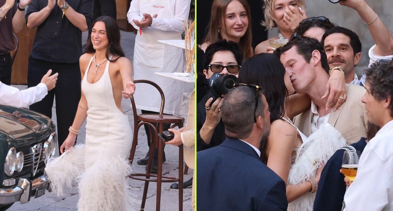 Dua Lipa y Callum Turner contrajeron matrimonio y celebraron con una fiesta de tres días en Sicilia. Descubre los detalles de la boda.