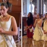 La artista Fátima Bosch se suma a la tradición cultural costarricense con un acto de fe en la Basílica de Nuestra Señora de los Ángeles.