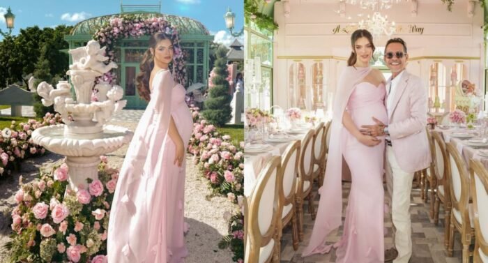 La celebración de Marc Anthony y Nadia Ferreira destacó con la presencia de estrellas como Natti Natasha y Lele Pons.