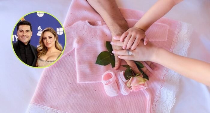 La pareja de artistas Carlos Rivera y Cynthia Rodríguez esperan su segundo bebé, una niña que llevará por nombre María.