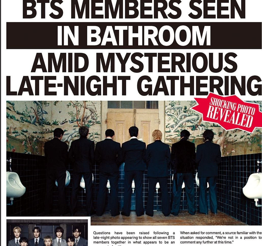 BTS lanza una sorprendente campaña con anuncios tipo tabloide para promocionar su sencillo NORMAL. Descubre todos los detalles.