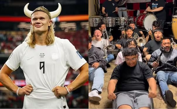 Erling Haaland sorprende al responder un corrido mexicano y consolida su popularidad entre los aficionados en redes sociales.