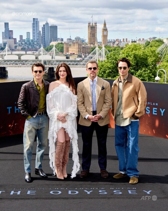 Matt Damon, Anne Hathaway y Zendaya protagonizan el lanzamiento de La Odisea, la nueva película de Christopher Nolan.