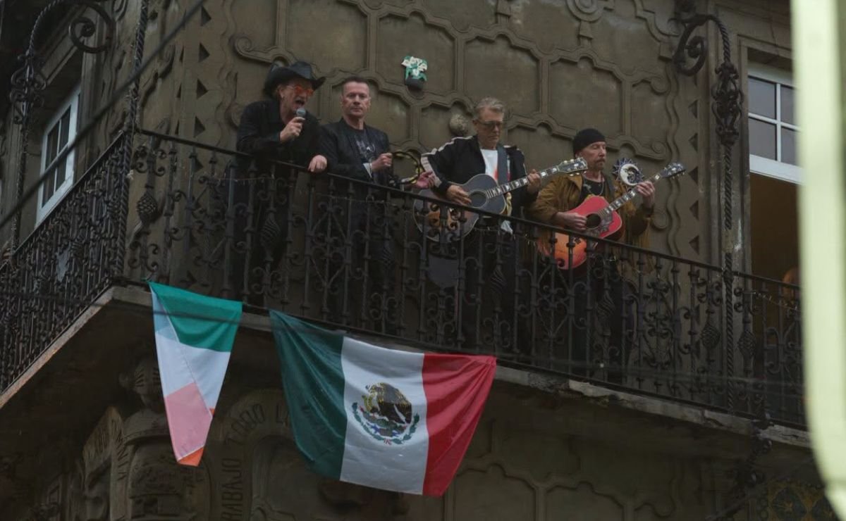 La nueva canción de U2, Streets of Dreams, incluye fragmentos en español y un video impactante filmado en CDMX.